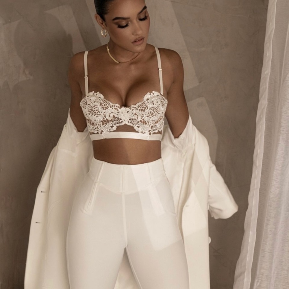 NWOT JLUXLABEL Bralette crop top